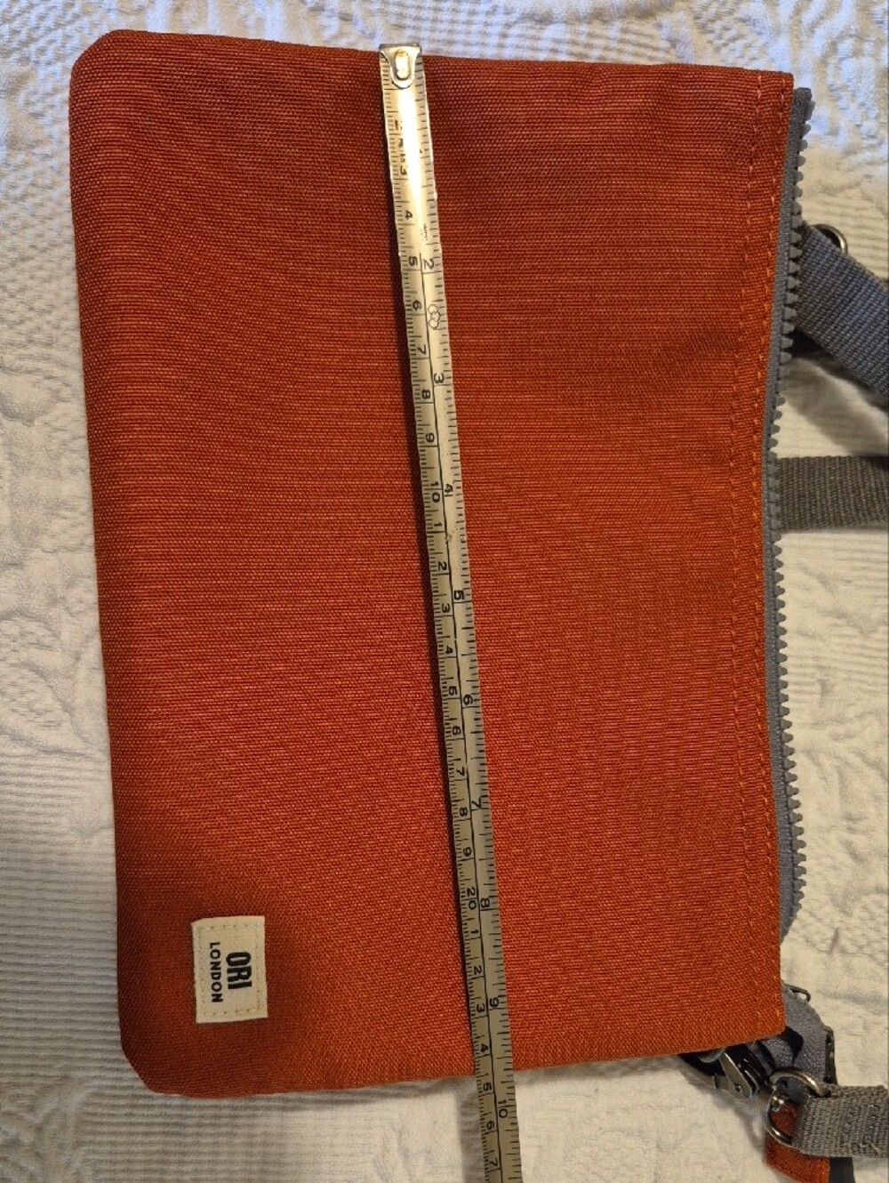 ORI Orange Crossbody Bag with Adjustable Strap - Picture 2 of 8